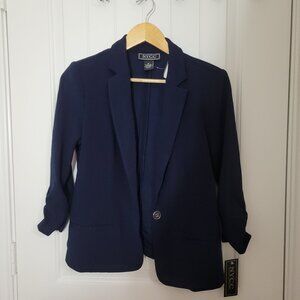 NYCC Blue Sleeved Jacket/ Blazer